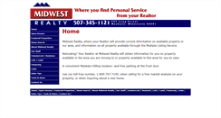 Desktop Screenshot of midwestrealtymankato.com